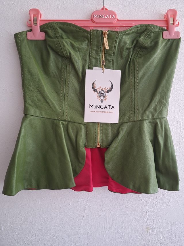 Top palabra de honor MANGATA verde