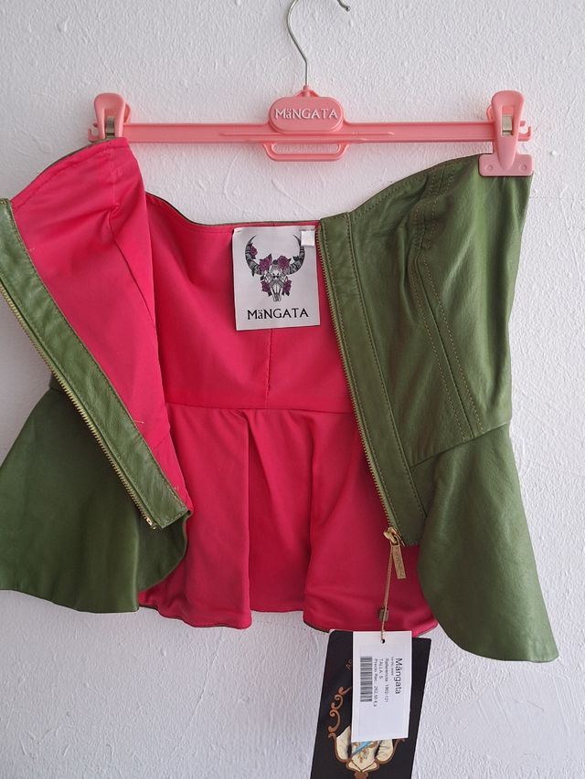 Top palabra de honor MANGATA verde