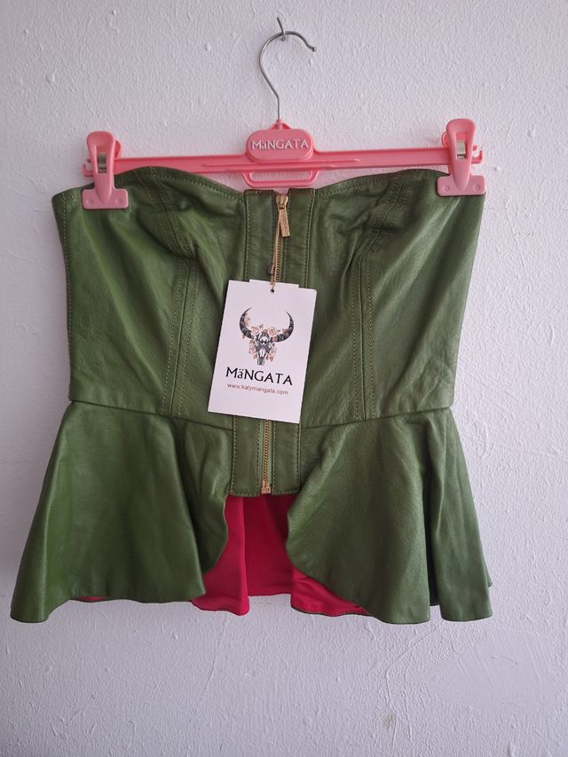 Top palabra de honor MANGATA verde