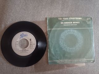 Europe: lote 4 singles vinilo