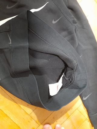 Sudadera Nike Negra Talla L de niño