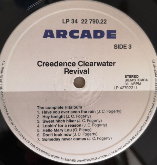 Vinilo Creedence Clearwater Revival
