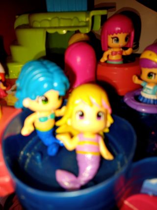 Juego de piscina Pinipon con figuras