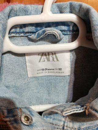 Chaquetas niña vaquera, cuero y acolchada