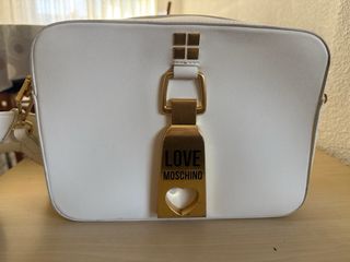 Bolso Love Moschino Blanco
