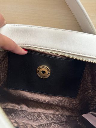 Bolso Love Moschino Blanco