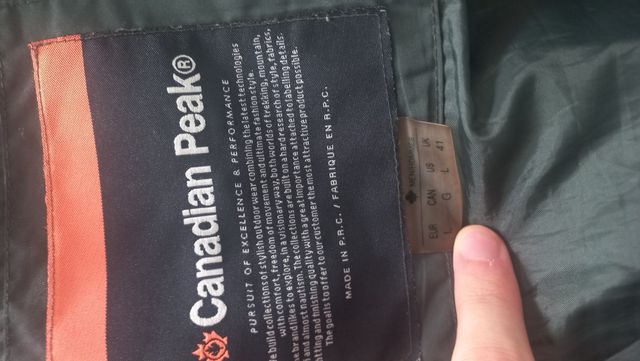 Giacca Canadian Peak Grigia