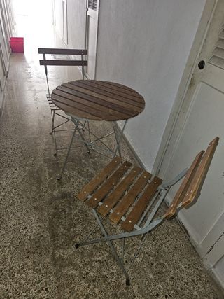 Mesa Sillas Balcón/Terraza
