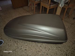 Cofre techo y barras Thule para KIA