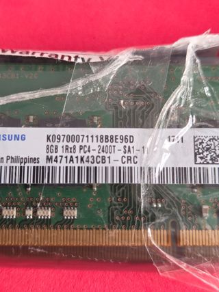 Memoria RAM Samsung 8GB DDR4 2400MHz SODIMM