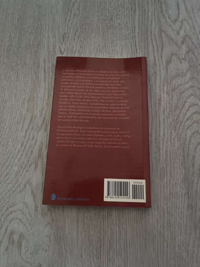 Antologia del cuento literario