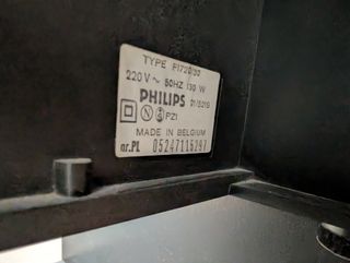 Tocadiscos Philips Type F1720/30 con Altavoces.