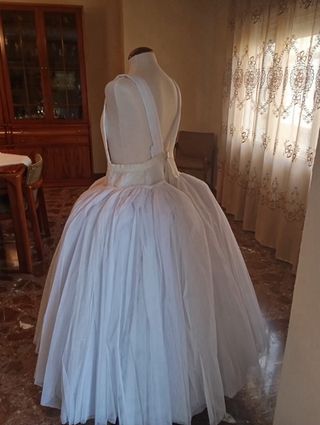 Cancán Fallera Blanco