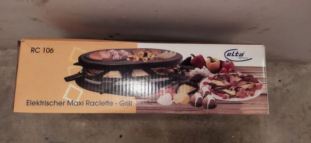 Grill Eléctrico con fondue