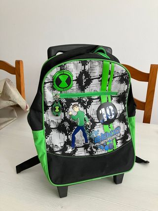 Mochila Ben 10 con ruedas