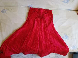 Vestido de fiesta corto rojo