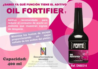 Aditivos FORTE y Exhaust Crystal Preventer