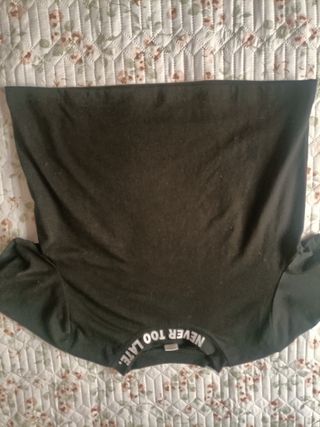 Camiseta negra manga corta