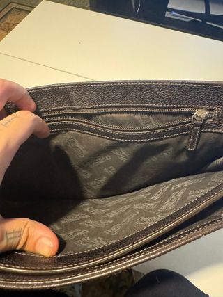 Valigetta Salvatore Ferragamo marrone