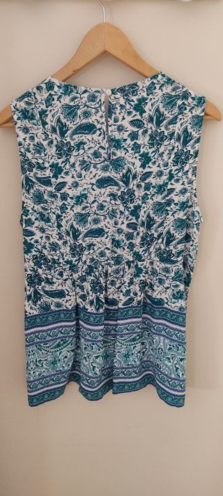 Blusa Sfera Estampada Talla M