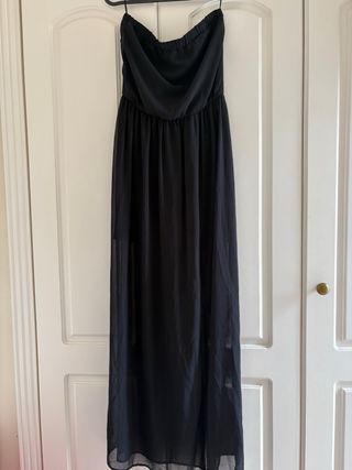 Vestido Negro Largo