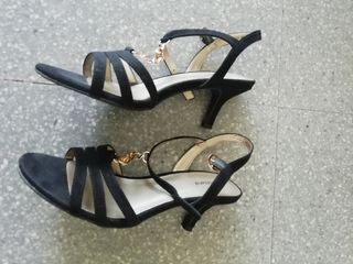 Zapatos Graceland Negros Tacon 7cm