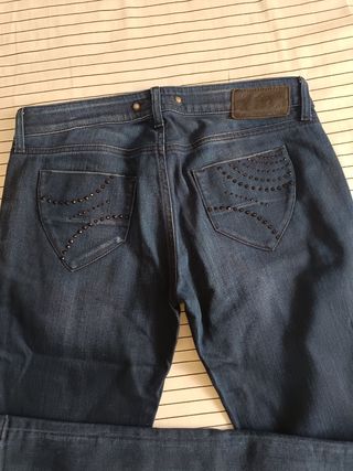 Vaqueros Fornarina Azules