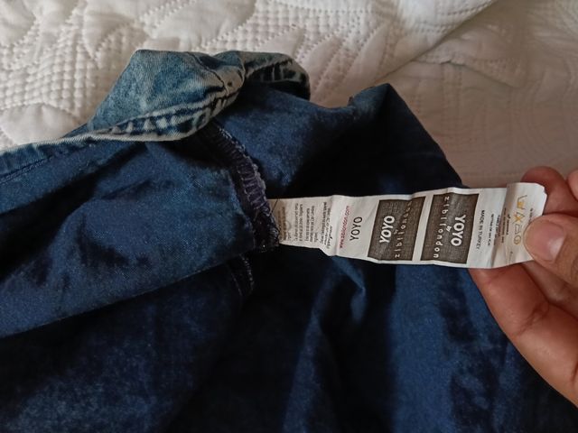 Vestido vaquero bordado