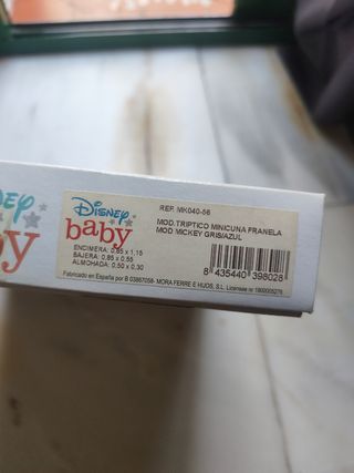 Juego Sábanas Minicuna Disney Baby