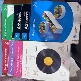 vendo todos los libros 2 eso