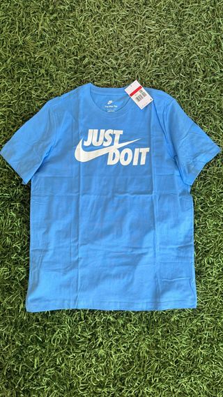 Camiseta Nike Just Do It Azul Talla L