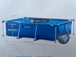 Piscina Rectangular Intex 2.60m