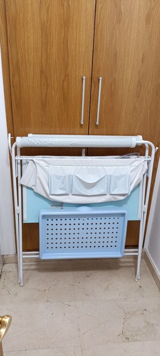 Cambiador bañera para bebé plegable