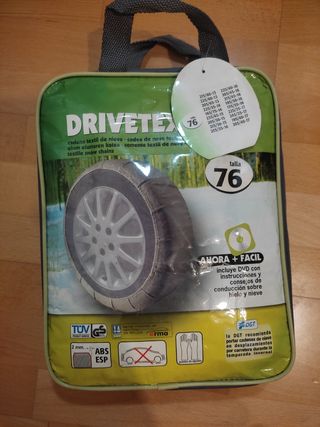 Cadenas/fundas textil nieve NUEVAS 