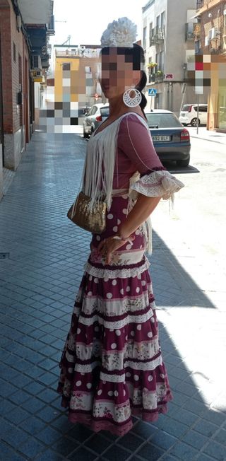 Vestido Flamenca Rociero 