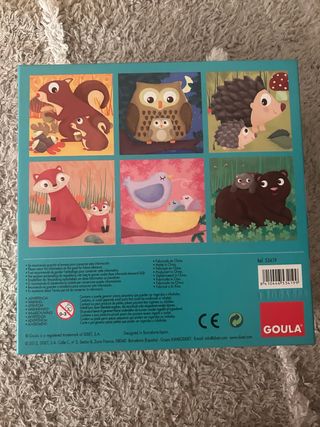 Puzzle Goula Animales Bosque