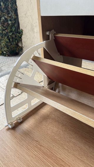 Zapatero con cajón y asiento