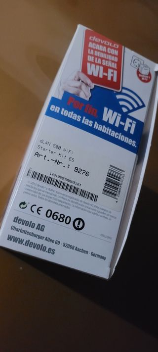 Repetidor WiFi y Ethernet Devolo dLAN 500 PLC