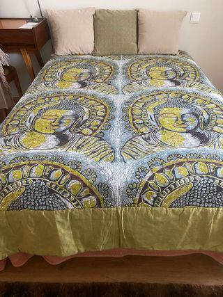 Coberta acolchoada-Estilo bojo chic