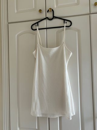 Vestido blanco de tirantes