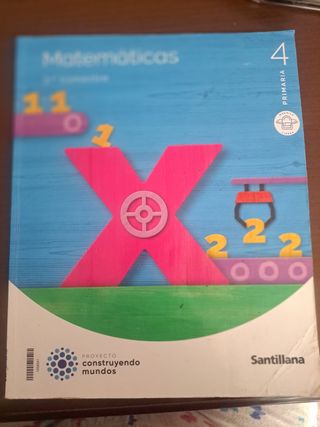 MATEMATICAS MOCHILA LIGERA 4 PRIMARIA CONSTRUYE...