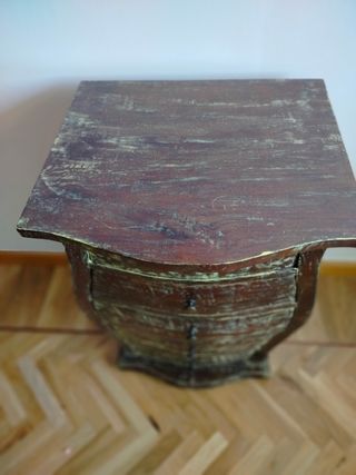 Cajonera de madera estilo vintage