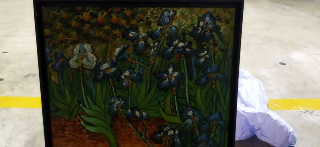 Cuadro pintado a mano