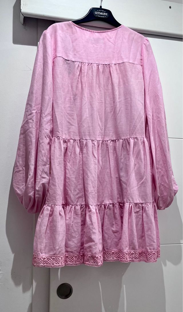 Vestido rosa Rush talla única