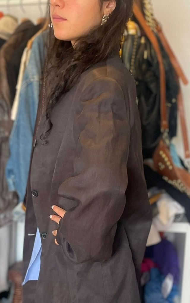 Chaqueta Massimo Dutti cuello mao