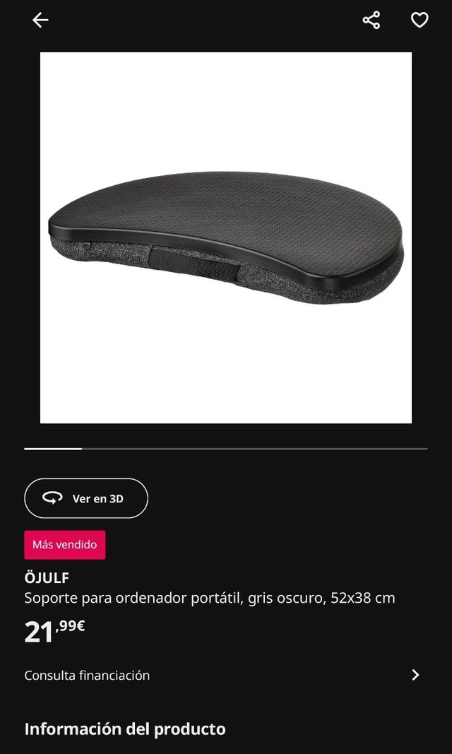 Soporte portátil IKEA BYLLAN