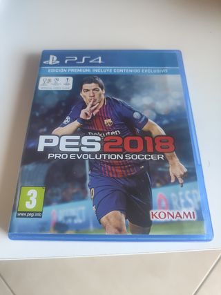 PES 2018 Pro Evolution Soccer PS4