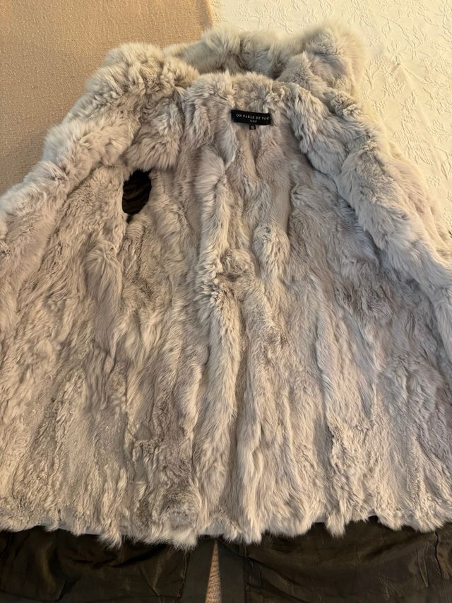 Parka com interior de pele