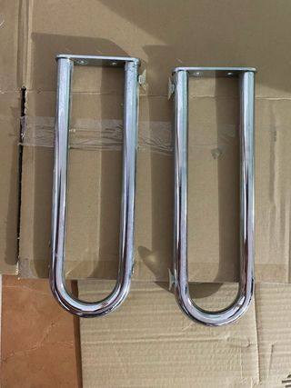 Pica de cristal color menta,con soporte plateado