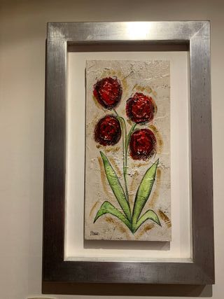 Cuadro de ramo de flores
